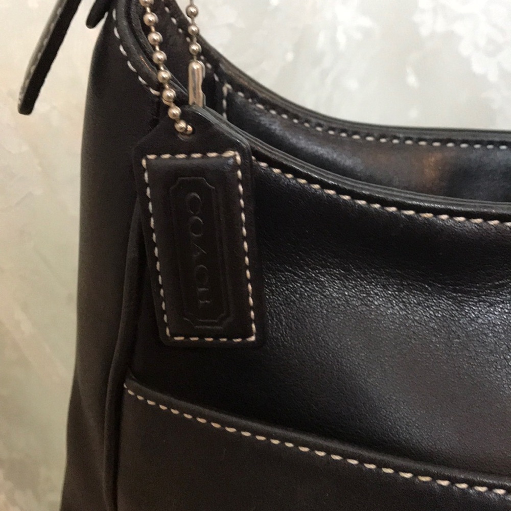 Coach Leatherware Basic Black Shoulder Bag - image 8